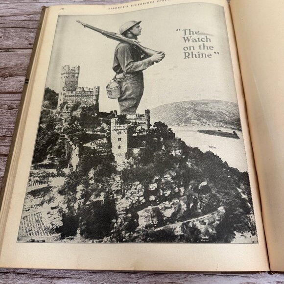 Antique “Liberty’s Victorious Conflict” Photographic History of World War 1918 - Picture 12 of 12